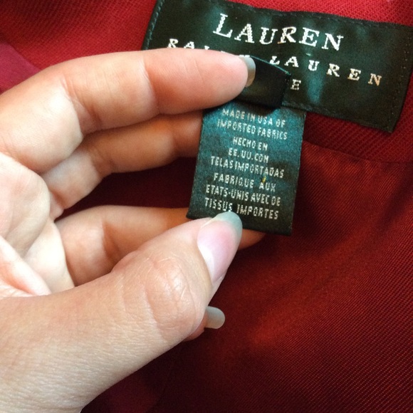Lauren Ralph Lauren crest school blazer jacket - Picture 5 of 7